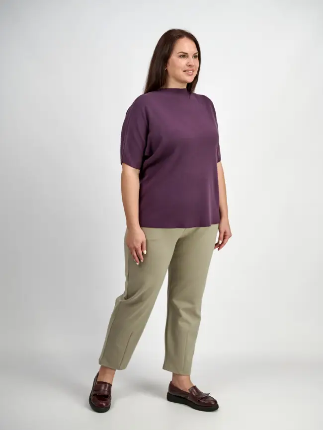 Брюки 33494 ЭттоПлюс размеры 52-58 фото 129