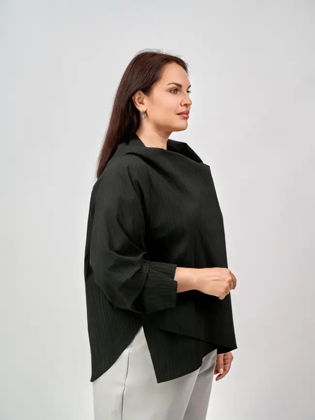 Блуза 33491 ЭттоПлюс Размер 50-58 фото 5