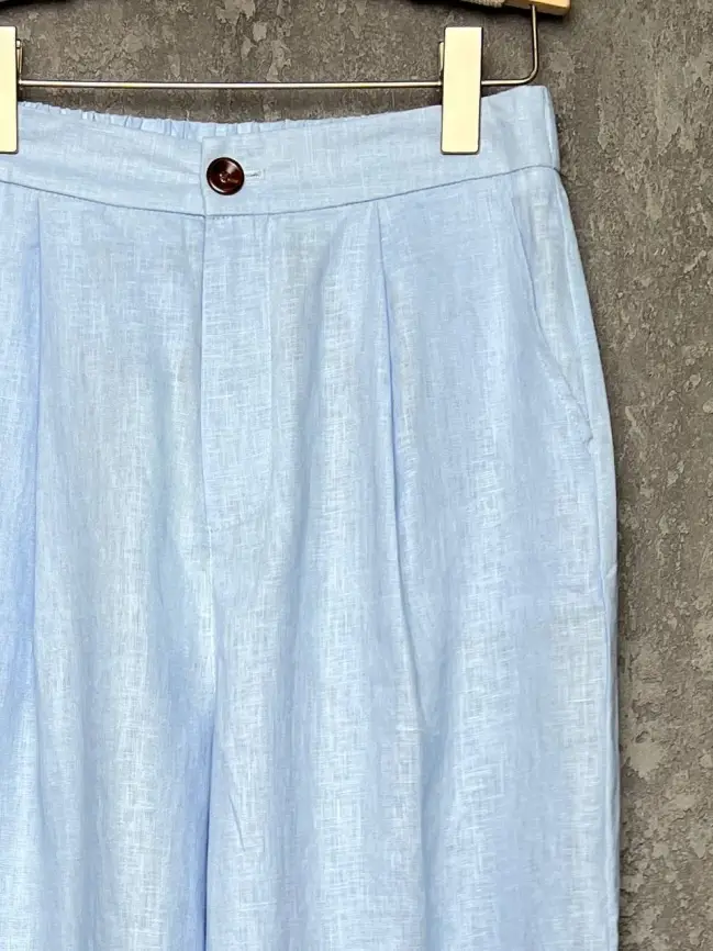 Брюки лен палаццо 25030 фото 2