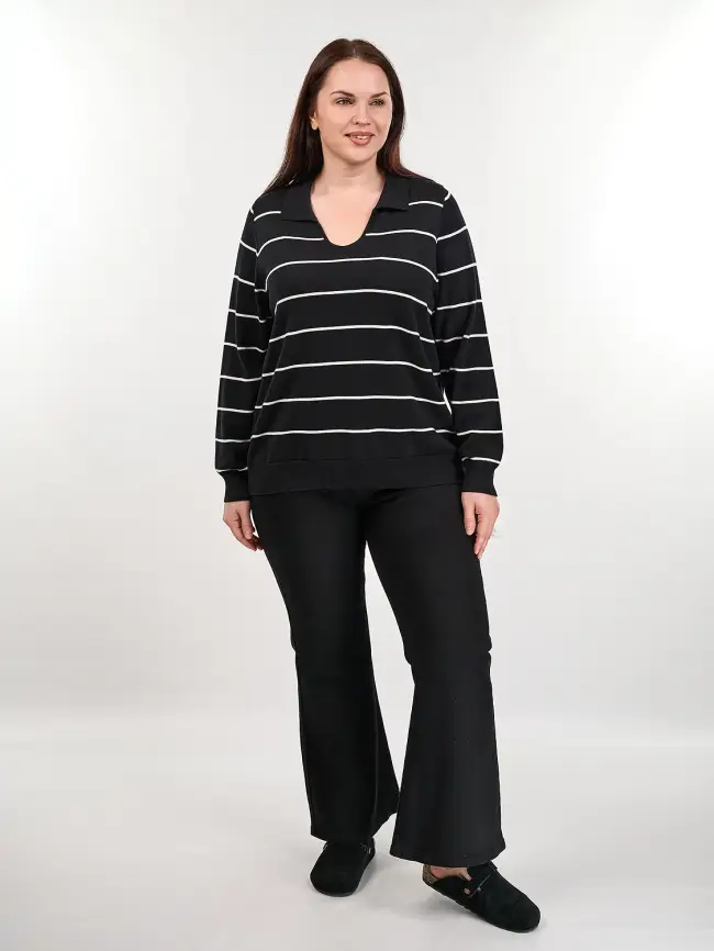 Джинсы клеш Бэст 36025 Размер 50-54 фото 24