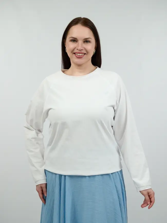 Лонгслив Сердце 2566 Размер 50-58 фото 8