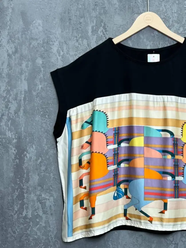 Блуза Италия 8860 Размер 50-58 фото 14