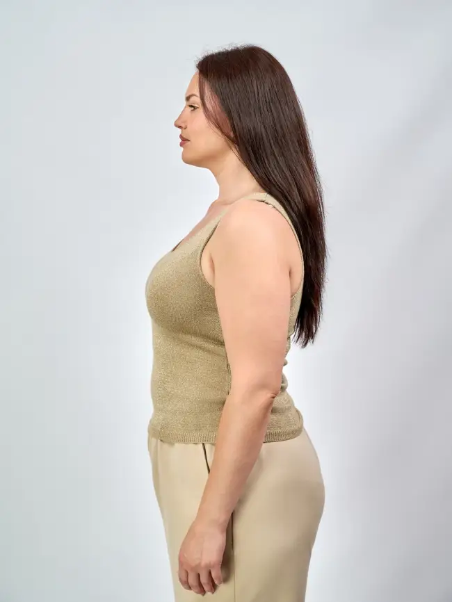 Двойка кардиган и топ Италия 8935 Размер 50-58 фото 14