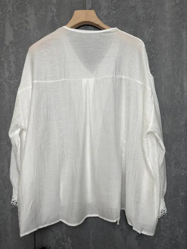 Блуза с разрезами 7704 Размер 50-58 фото 11