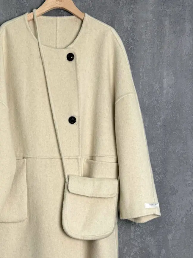 Пальто с сумкой 8835 фото 14