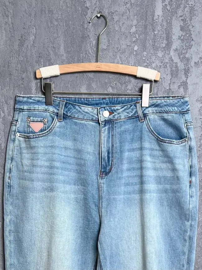 Джинсы 7/8, арт.582 Размер 56-58 фото 5