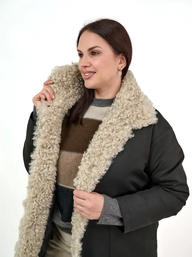 Пальто 881951 Размер 50-54 фото 24