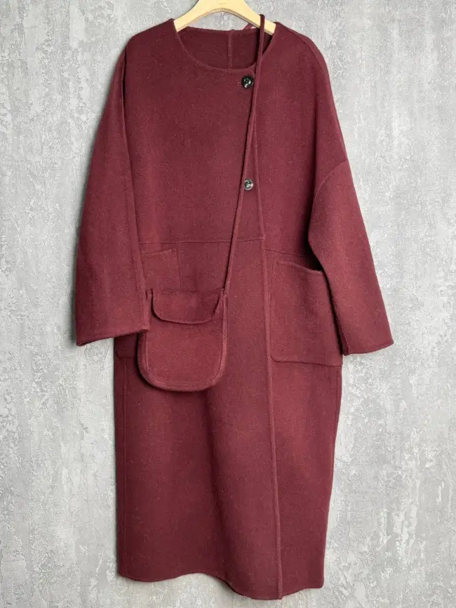 Пальто с сумкой 8835 фото 2