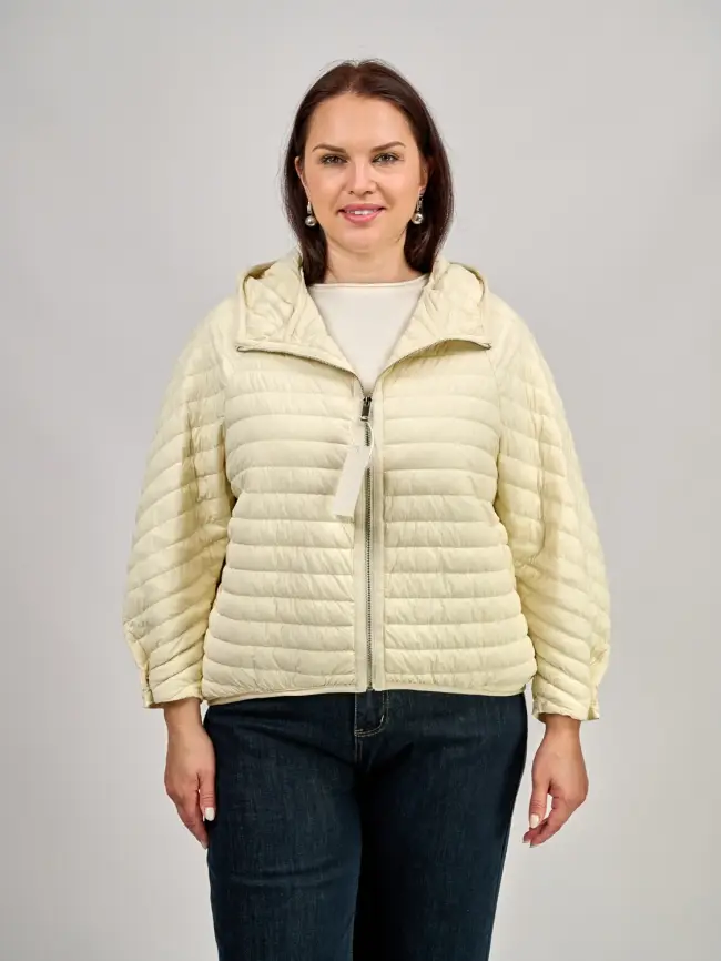 Легкая пуховая куртка 6007 Размер 44-56 фото 13