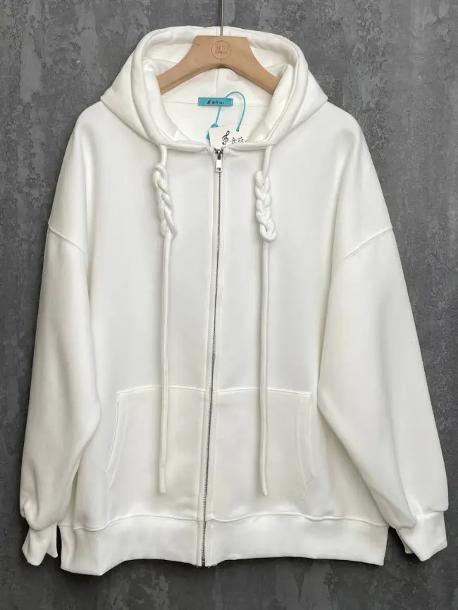 Худи зип утепленное оверсайз 506 Размер 50-58 фото 15