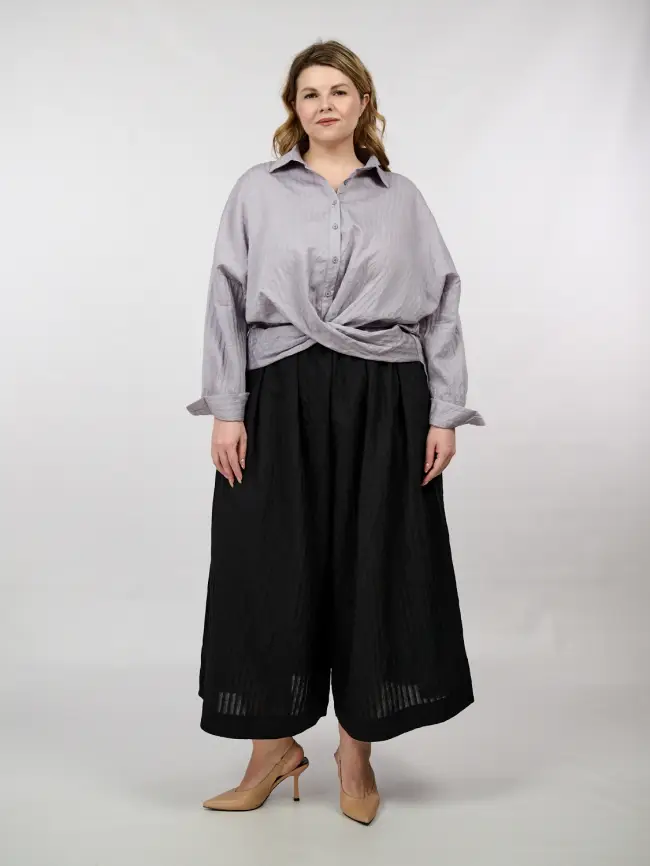 Кюлоты 88273 Батал Размеры 54-60 фото 2