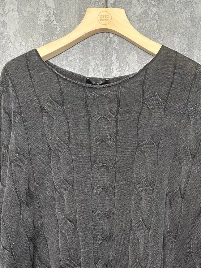 Джемпер Италия с круглым горлом 3388 Размер 50-58 фото 4