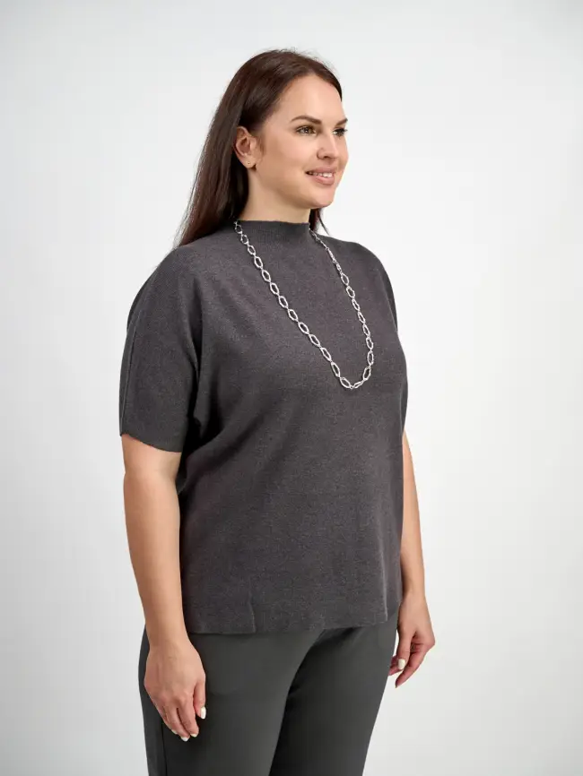 Джемпер короткий рукав ЭттоПлюс 707 Размер 50-58 фото 70