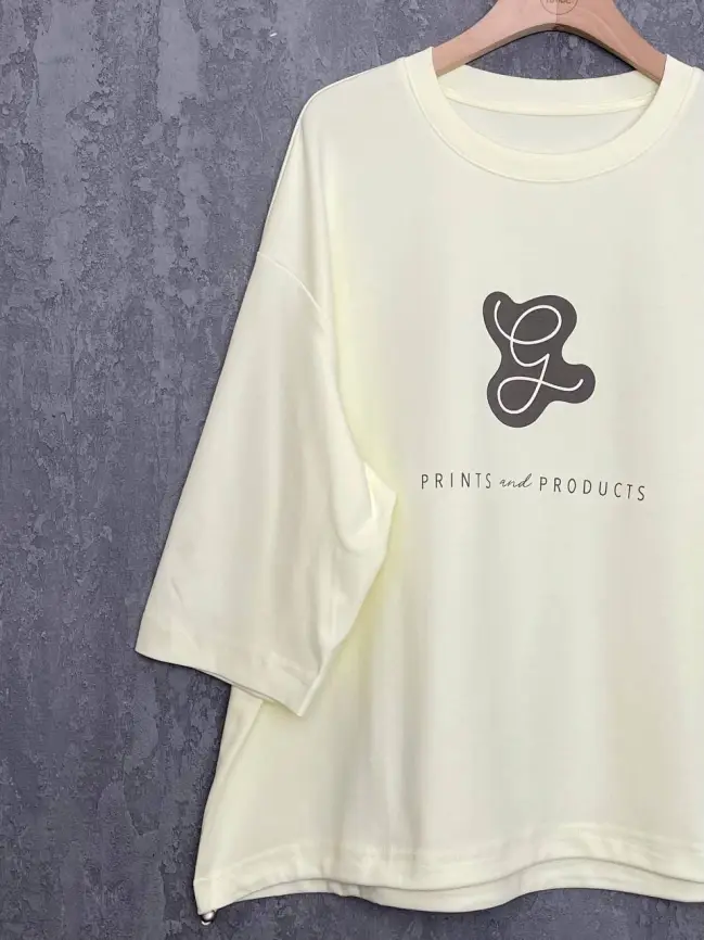 Лонгслив с принтом 95047 Размеры 48-58 фото 19