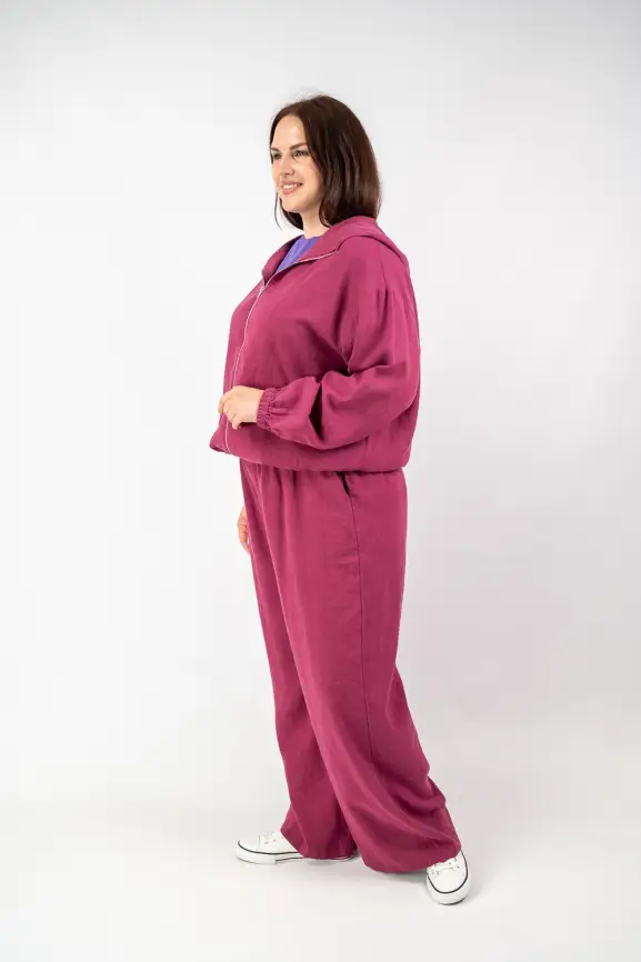 Бомбер лен 25016 фото 74