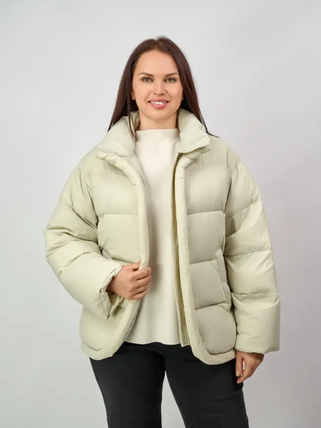 Куртка без капюшона 2417 Размер 50-56 фото 22