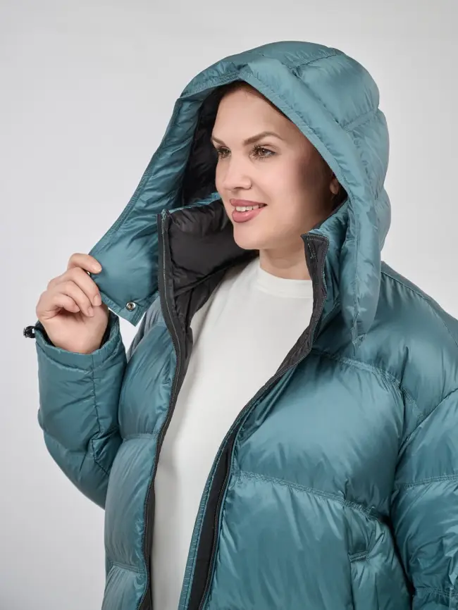 Пуховик зимний короткий 9903 Размер 50-58 фото 65