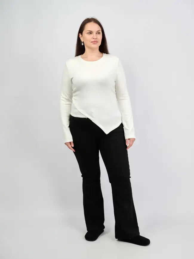 Лонгслив 25209 Размер 48-54 фото 3