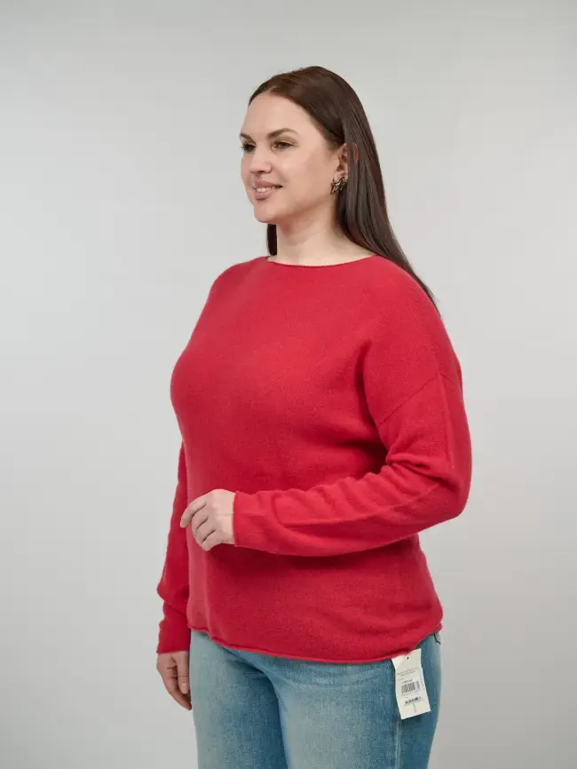 Джемпер шерсть,кашемир 25681 Размер 48-56 фото 13