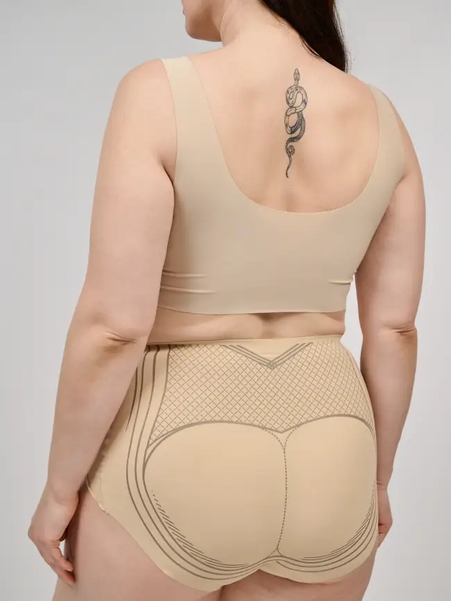 Топ бесшовный с чашками 1636 Размеры фото 12