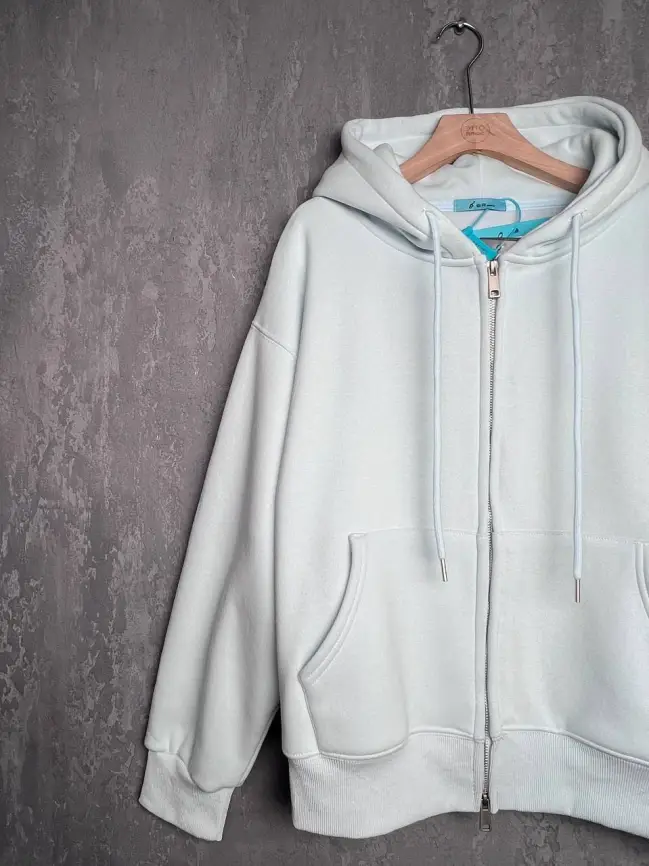 Худи зип утепленное 10 Размер 46-54 фото 21