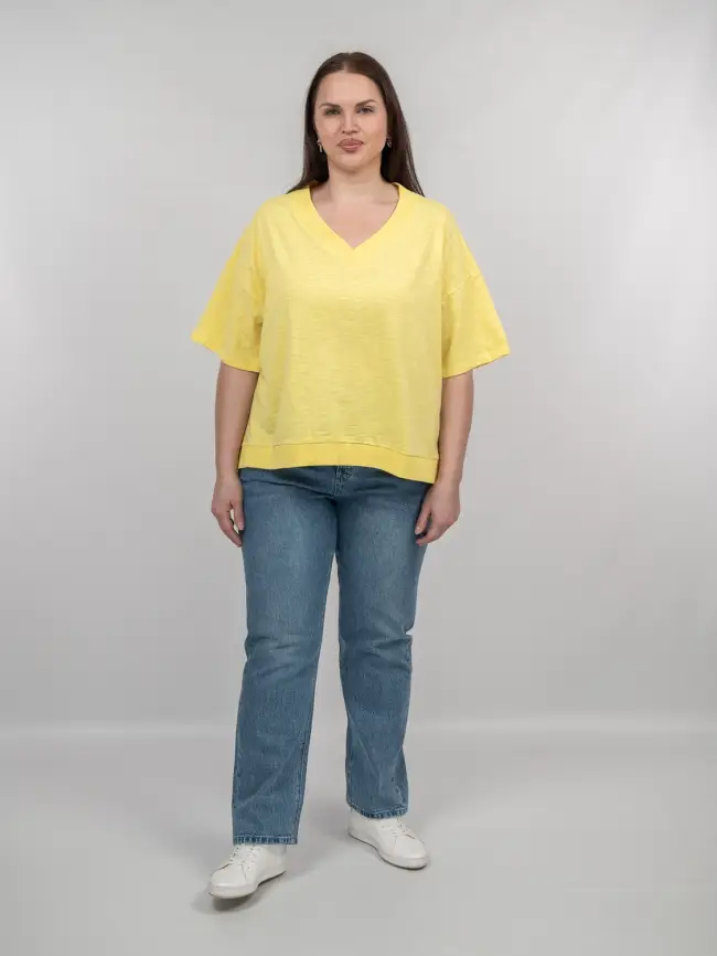 Футболка 039 (желтый, 2) Уценка фото 12