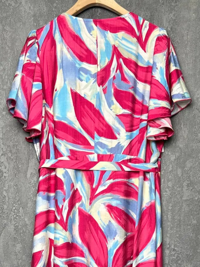 Платье на запахе ЭттоПлюс 044 размеры 48 - 58 фото 36