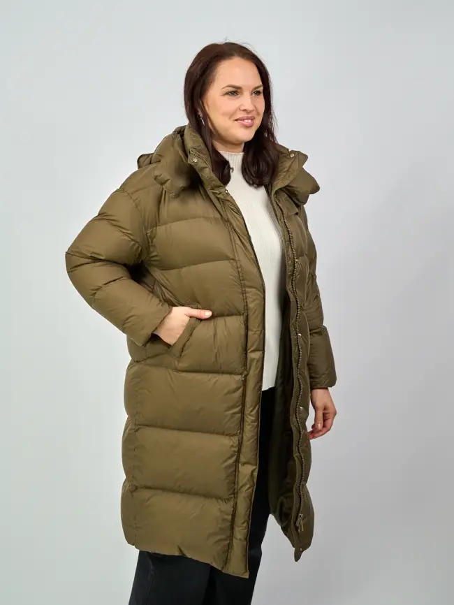 Пальто 3009 Размер 48-54 фото 6