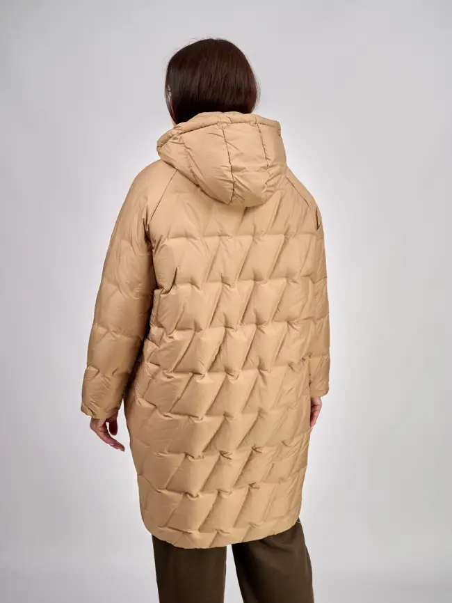 Пальто "Зиг-Заг" 6536 Размер 50-56 фото 7