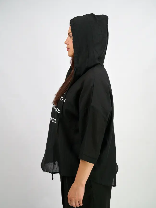 Футболка с капюшоном 8053 Размер 50-58 фото 11