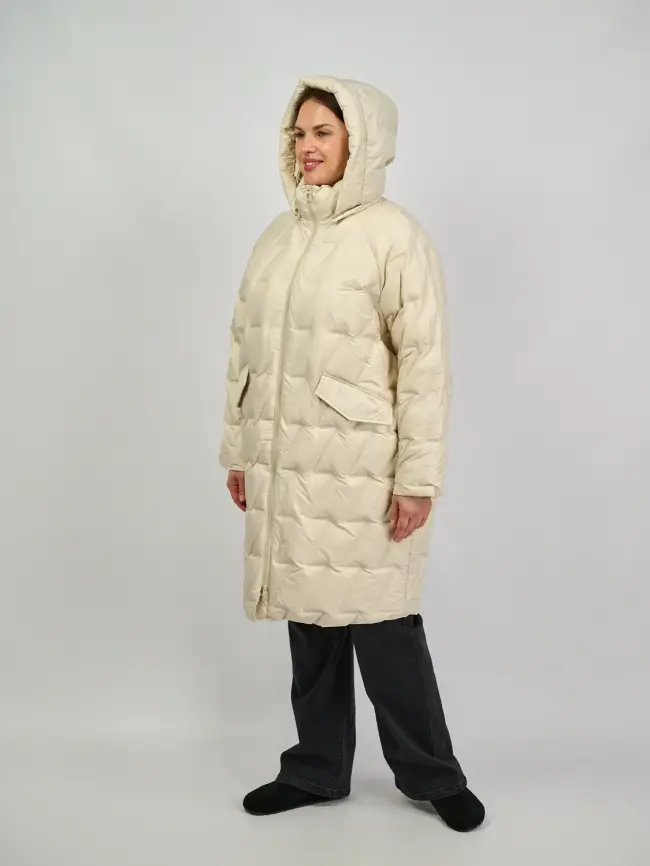 Пальто "Зиг-Заг" 6536 Размер 50-56 фото 15