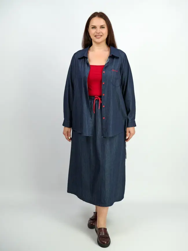 Костюм тройка 8102 Размеры 48-56 фото 1