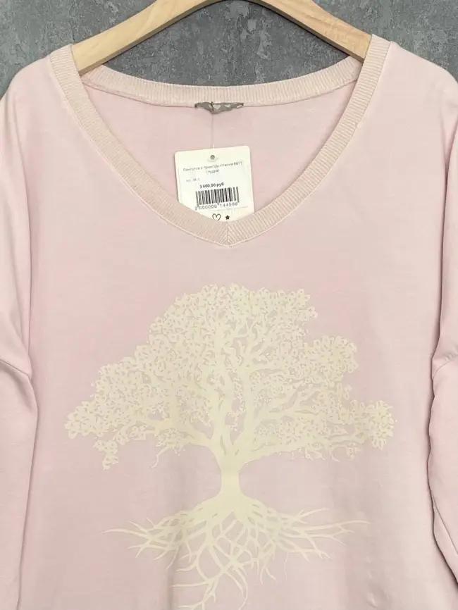 Лонгслив с принтом Италия 8811 Размер 50-58 фото 31