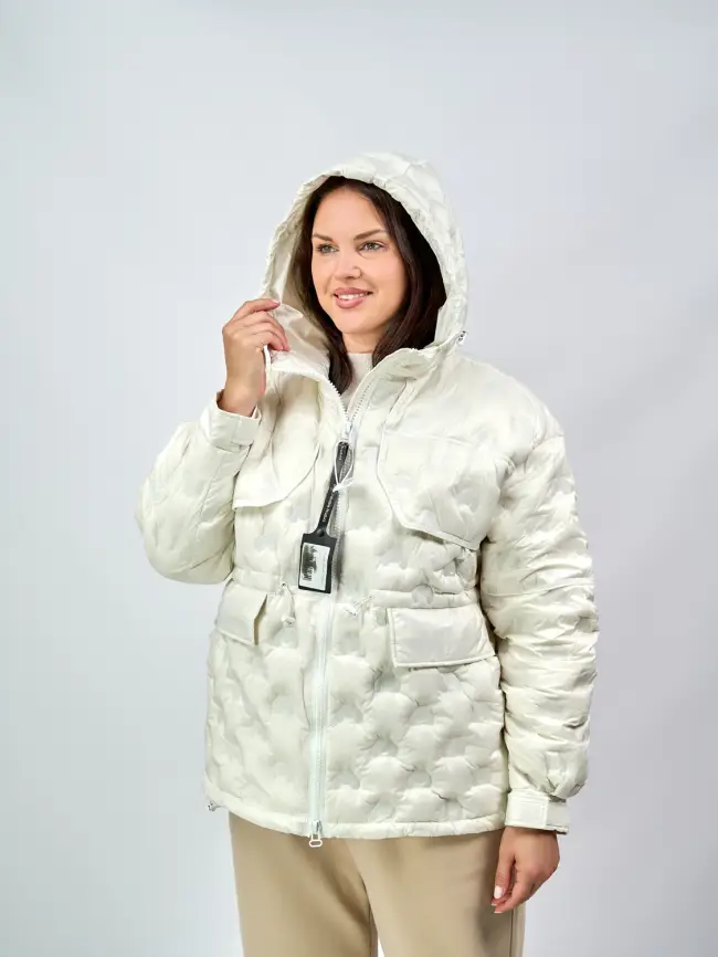 Пуховая куртка 9025 Размер 50-58 фото 7