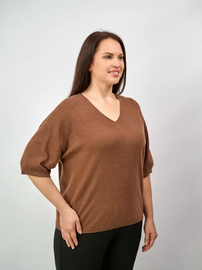 Джемпер 20241 ЭттоПлюс Размер 50-58 фото 43