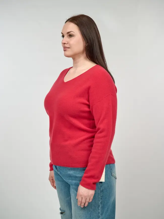 Джемпер шерсть,кашемир 25678 Размер 48-56 фото 3