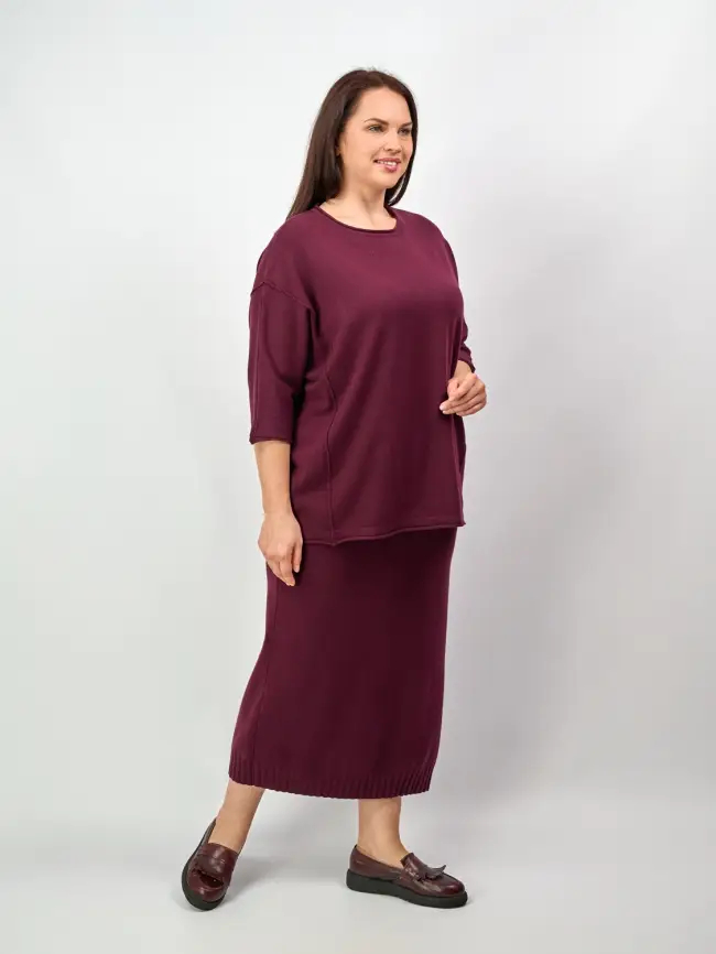 Юбка ЭттоПлюс 665 Размер 50-58 фото 89