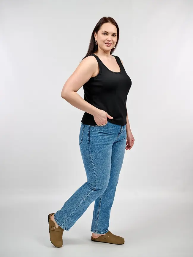 Джинсы 25266 ЭттоПлюс Размер 50-56 фото 38