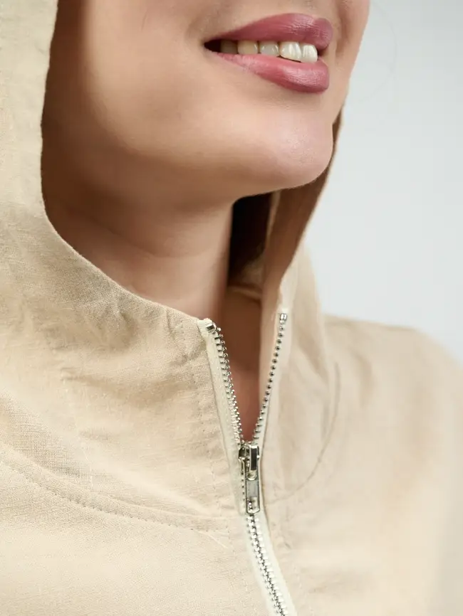 Бомбер лен 25016 фото 8