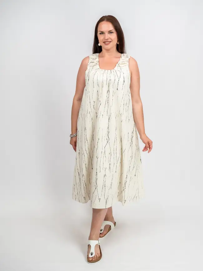 Сарафан ЭттоПлюс 34181 размер 52- 56 фото 2