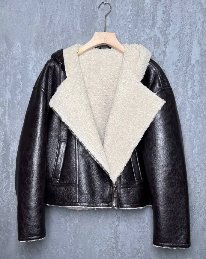 Дубленка авиатор 18926 Размер 50-54 фото 14