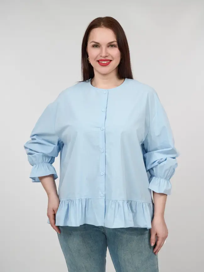 Рубашка 25397 Размер 50-58 фото 4