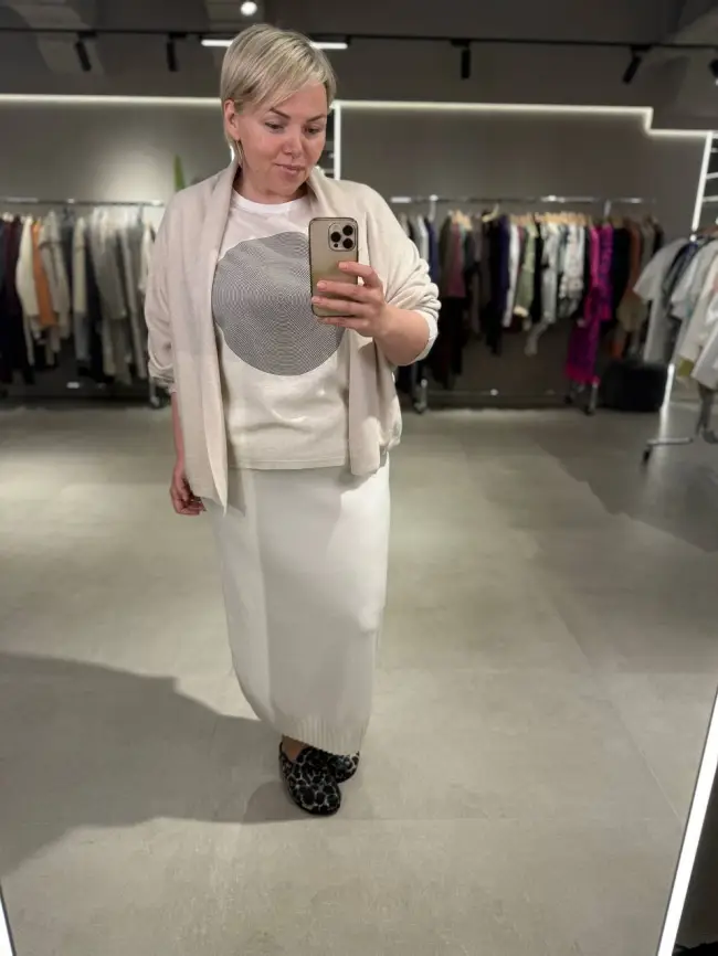 Юбка ЭттоПлюс 665 Размер 50-58 фото 15