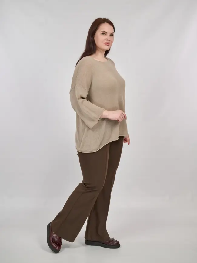 Джемпер облегченный ЭттоПлюс 25107-1 Размер 50-58. фото 81