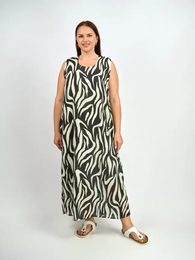 Сарафан ЭттоПлюс 0024-1 размеры 52- 58 фото 7