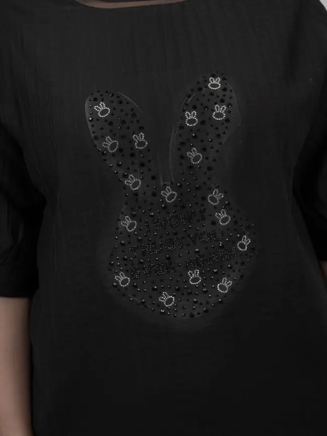 Футболка "Зайчик" 6928 Размер 50-56 фото 36