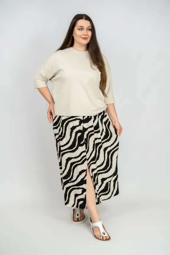 Юбка ЭттоПлюс 0023 Размеры 48-60 фото 7