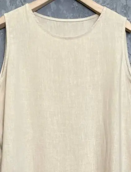 Сарафан волан лен 23300 Размер 54-58 фото 17