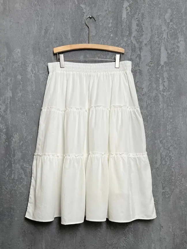 Юбка ярусная 1167 размер 48- 54 фото 6