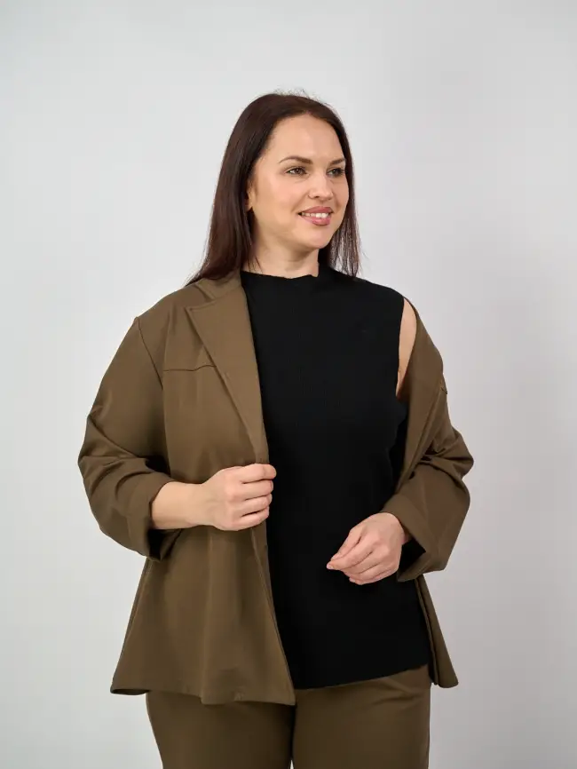 Джемпер 23266 Размер 48-60 фото 16